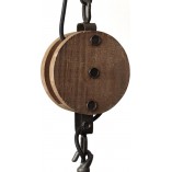 Lampa wisząca industrialna Matrix II | Czarna, 47cm | Brilliant
