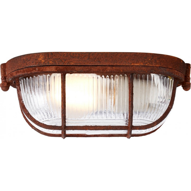 Plafon Industrialny Bobbi Rdzawy | Lampy Brilliant