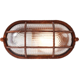 Plafon Industrialny Bobbi Rdzawy | Lampy Brilliant