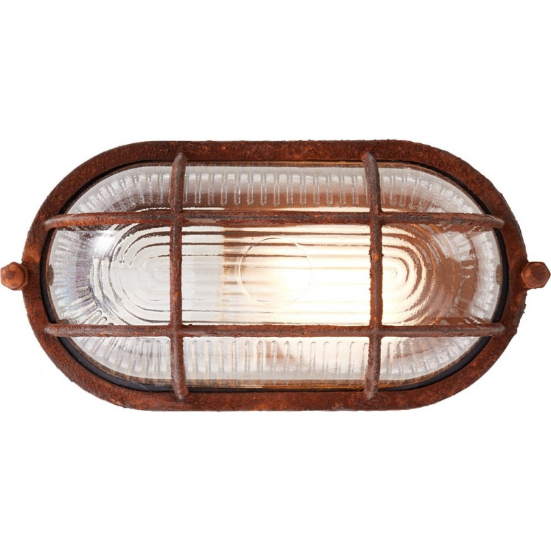 Plafon Industrialny Bobbi Rdzawy | Lampy Brilliant