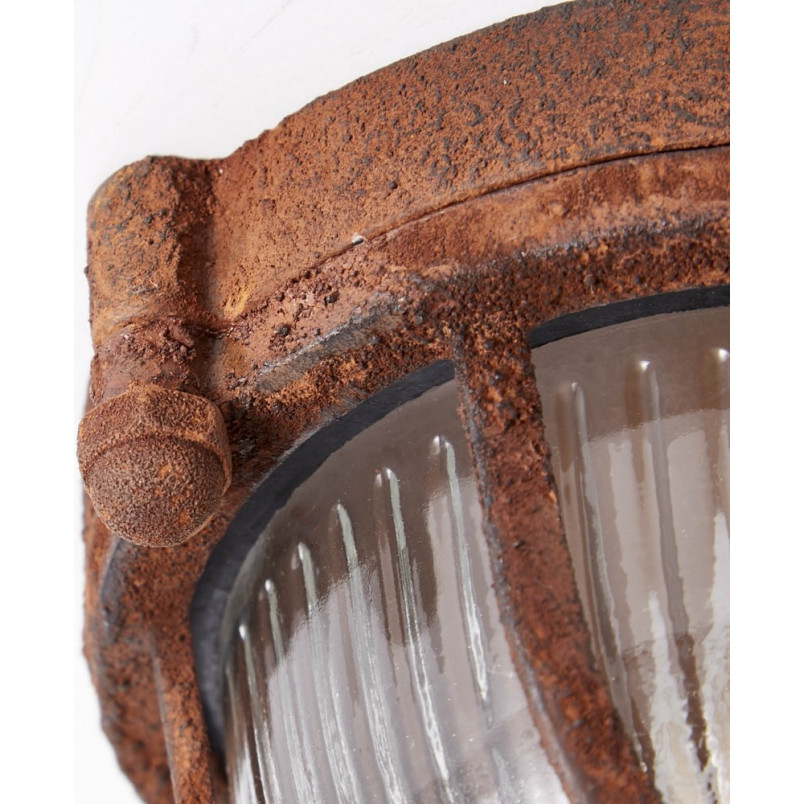 Plafon Industrialny Bobbi Rdzawy | Lampy Brilliant