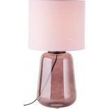 Lampa stołowa Hydra Brilliant - Różowa, Szklana - Kup Teraz!