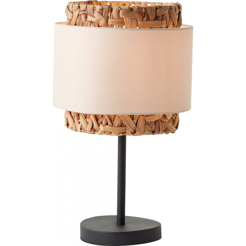 Lampa stołowa boho beżowa Brilliant - Stylowe oświetlenie