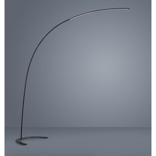 Lampa podłogowa łukowa Shanghai LED Czarna marki Trio
