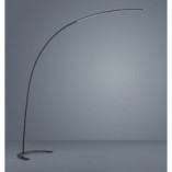 Lampa podłogowa LED Shanghai czarna | Trio - Nowoczesny Design