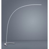 Lampa podłogowa Shanghai LED biała Trio - Eleganckie oświetlenie
