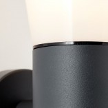 Kinkiet zewnętrzny Cliffi antracyt Brilliant - Oświetlenie ogrodu