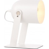 Lampa biurkowa skandynawska Yan biała - Brilliant