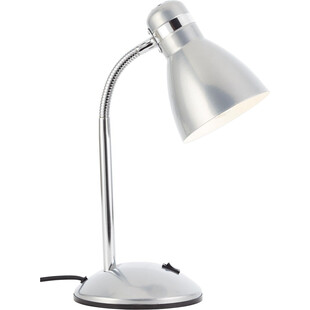 Lampa biurkowa Allison srebrna Brilliant - Odkryj idealne oświetlenie!