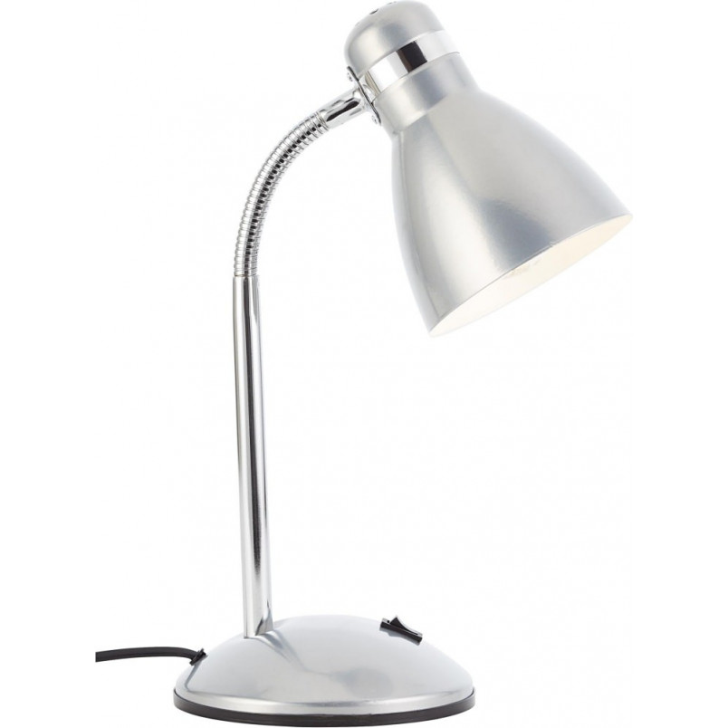 Lampa biurkowa Allison srebrna Brilliant - Odkryj idealne oświetlenie!