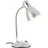 Lampa biurkowa Allison srebrna Brilliant - Odkryj idealne oświetlenie!