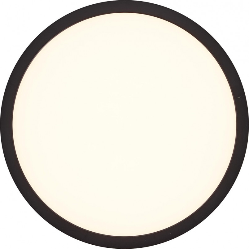 Plafon LED Tuco 25cm Czarny - Oświetlenie Minimalistyczne | Brilliant
