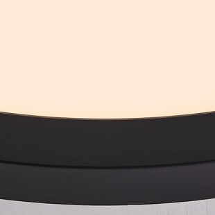 Plafon LED Tuco 25cm Czarny - Oświetlenie Minimalistyczne | Brilliant