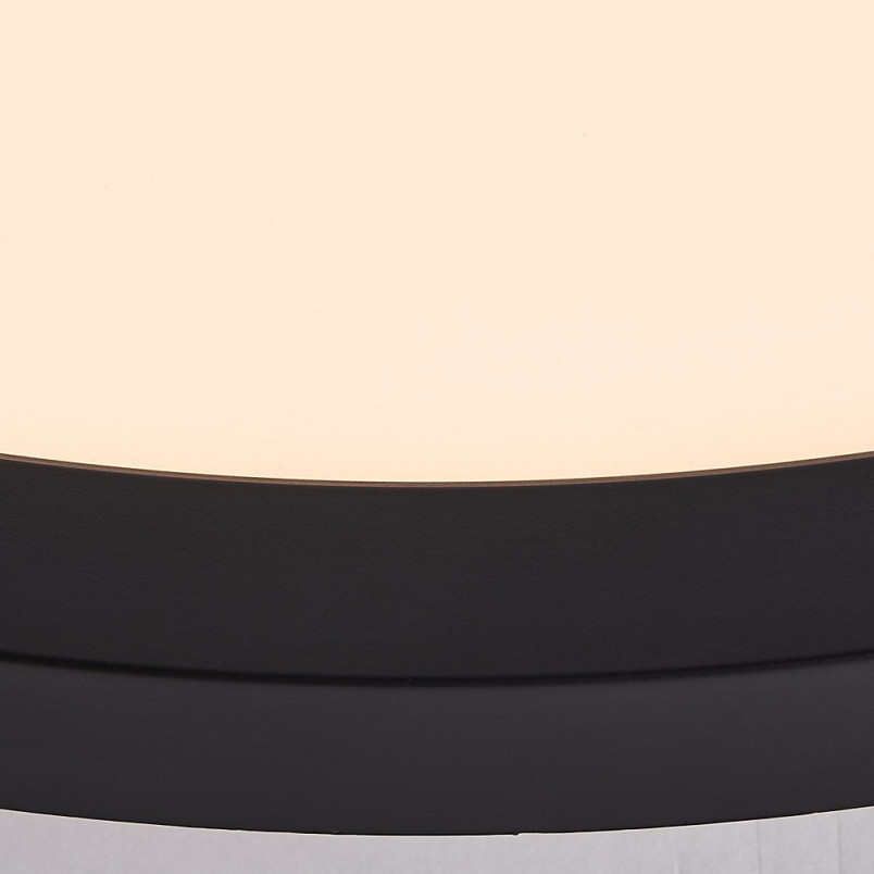 Plafon LED Tuco 25cm Czarny - Oświetlenie Minimalistyczne | Brilliant