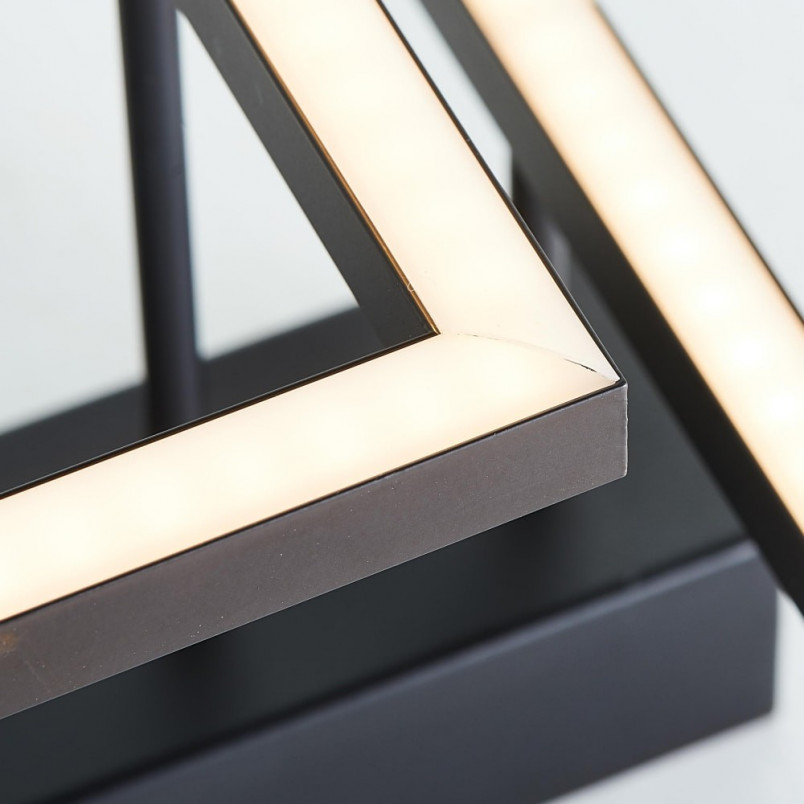 Plafon LED Ranut 35cm Czarny | Brilliant - Nowoczesne Oświetlenie