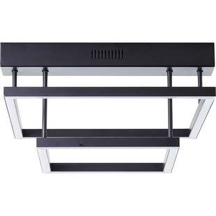 Plafon nowoczesny Ranut LED 35cm czarny Brilliant