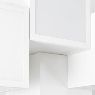 Plafon Cubix IV LED biały - Nowoczesne oświetlenie Brilliant