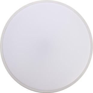 Plafon LED Jamil z pilotem | Srebrny, 48cm | Brilliant