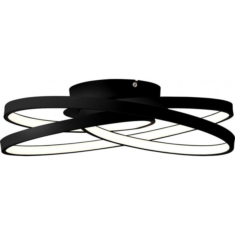 Plafon LED Labyrinth czarny Brilliant | Nowoczesne oświetlenie