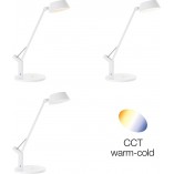 Lampa biurkowa LED Kaila | Ładowarka Indukcyjna, Ściemniacz | Brilliant