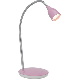 Lampka na biurko Anthony LED różowa Brilliant