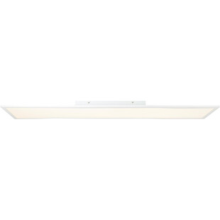 Plafon kwadratowy z pilotem Abie LED 119,5cm biały Brilliant