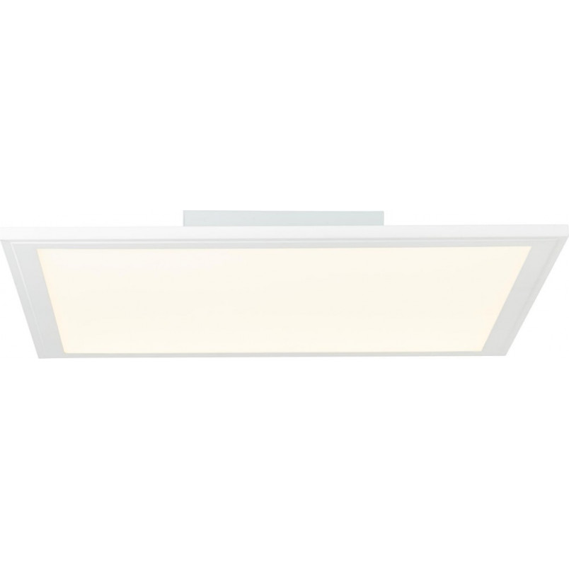 Plafon LED kwadratowy z pilotem Brilliant Abie | 39,5cm