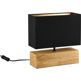 Lampka nocna Woody Long czarna | Reality - Sklep z lampami