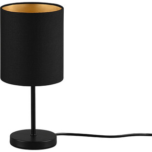 Lampa nocna czarno-złota Reality Jerry | Eleganckie oświetlenie