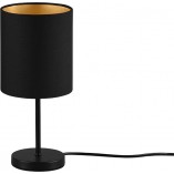Lampa nocna czarno-złota Reality Jerry | Eleganckie oświetlenie