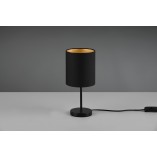Lampa nocna czarno-złota Reality Jerry | Eleganckie oświetlenie