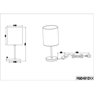 Lampa nocna czarno-złota Reality Jerry | Eleganckie oświetlenie