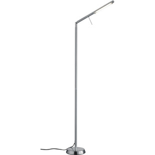 Lampa podłogowa minimalistyczna Filigran Nikiel Mat marki Trio