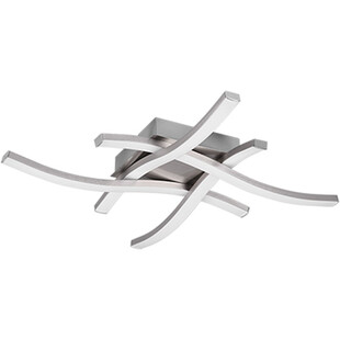 Plafon nowoczesny Route IV 46cm LED 4000K nikiel Reality