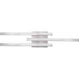 Plafon LED Route III 56cm Nikiel - Nowoczesne Oświetlenie