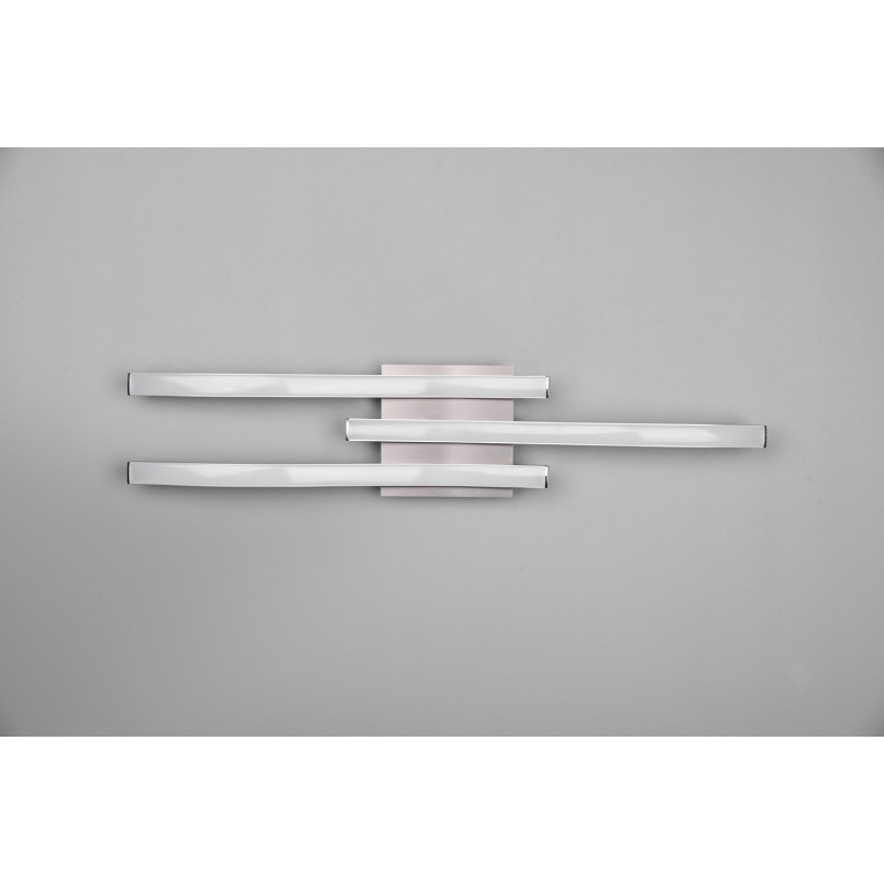 Plafon LED Route III 56cm Nikiel - Nowoczesne Oświetlenie