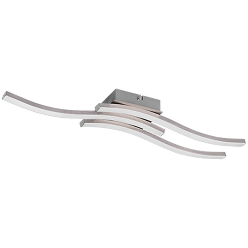 Plafon LED Route III 56cm Nikiel - Nowoczesne Oświetlenie