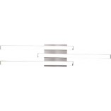 Plafon LED Route III 56cm Nikiel - Nowoczesne Oświetlenie