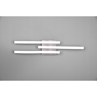 Plafon LED Route III 56cm Nikiel - Nowoczesne Oświetlenie