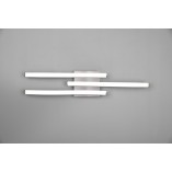 Plafon LED Route III 56cm Nikiel - Nowoczesne Oświetlenie