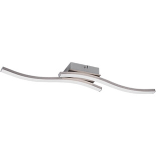Plafon nowoczesny Route II 56cm LED 4000K nikiel Reality