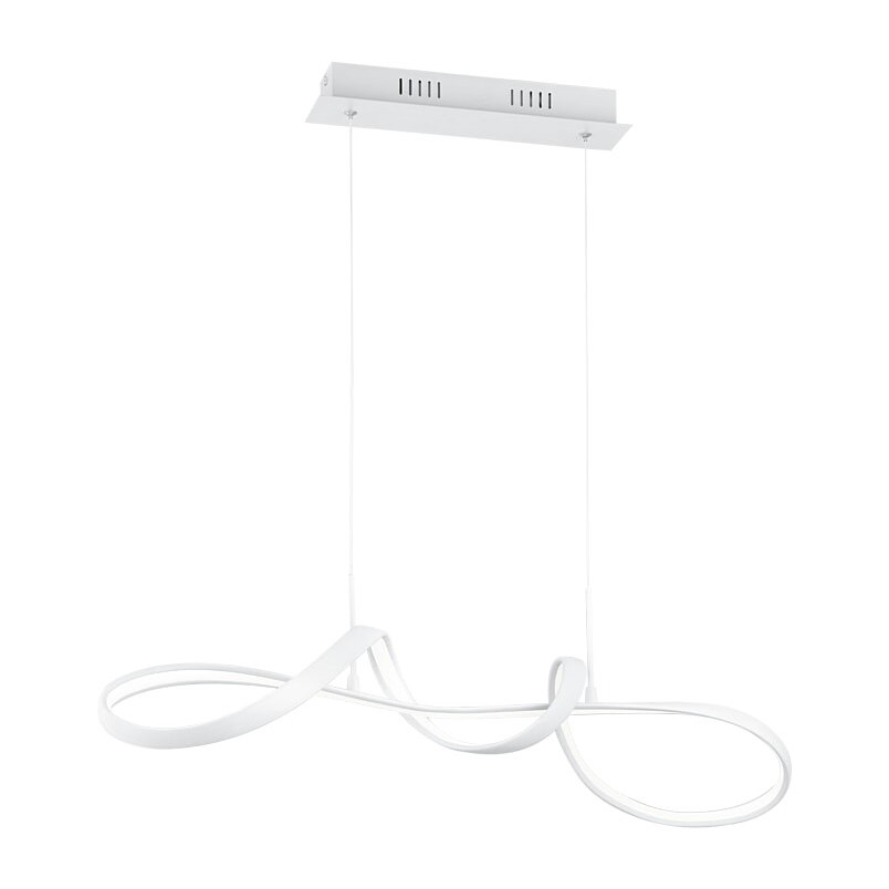 Lampa wisząca nowoczesna biała Reality Perugia LED 81cm - Kup teraz!