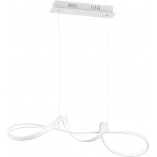 Lampa wisząca nowoczesna biała Reality Perugia LED 81cm - Kup teraz!