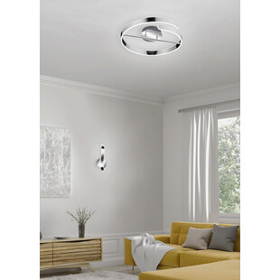 Plafon nowoczesny Parma LED 50cm chrom Reality