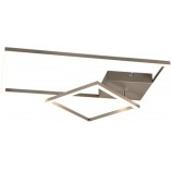 Plafon LED Padella Nikiel 63cm - Nowoczesne Oświetlenie