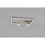 Plafon LED Padella Nikiel 63cm - Nowoczesne Oświetlenie
