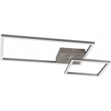 Plafon LED Padella Nikiel 63cm - Nowoczesne Oświetlenie