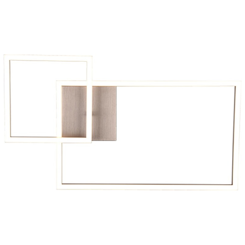 Plafon LED Padella Nikiel 63cm - Nowoczesne Oświetlenie