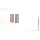 Plafon LED Padella Nikiel 63cm - Nowoczesne Oświetlenie