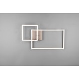 Plafon LED Padella Nikiel 63cm - Nowoczesne Oświetlenie